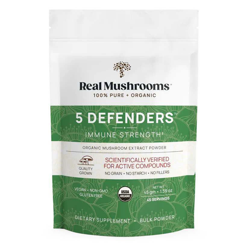 5 Defenders Organic Mushroom Complex Bulk Powder