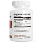 Real Mushroom Organic Reishi Mushroom Capsules Supplements Facts