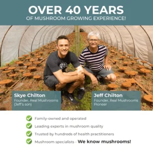 Real Mushroom Turkey Tail Mushroom Capsules Founders