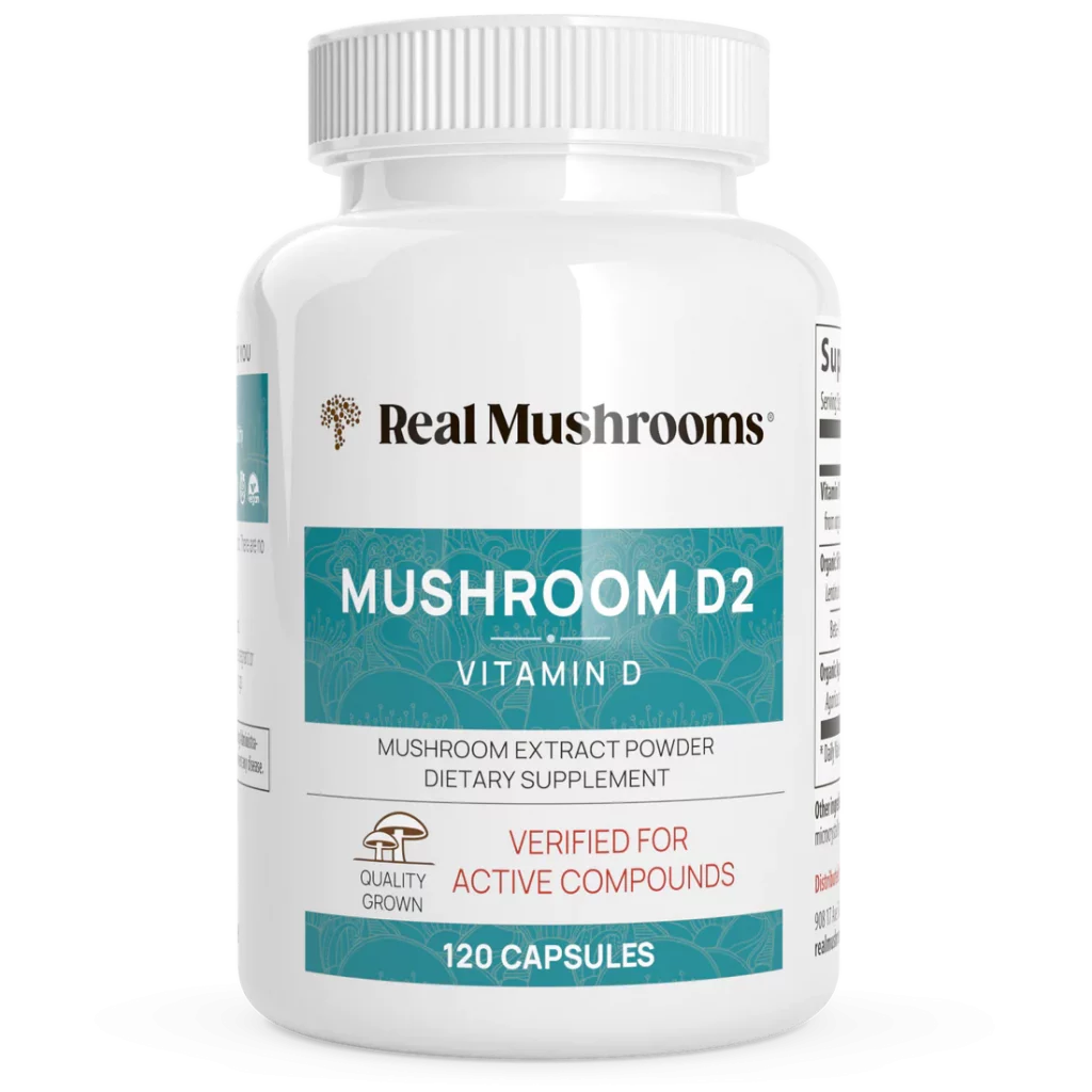 Get Vitamin D organically from mushrooms.