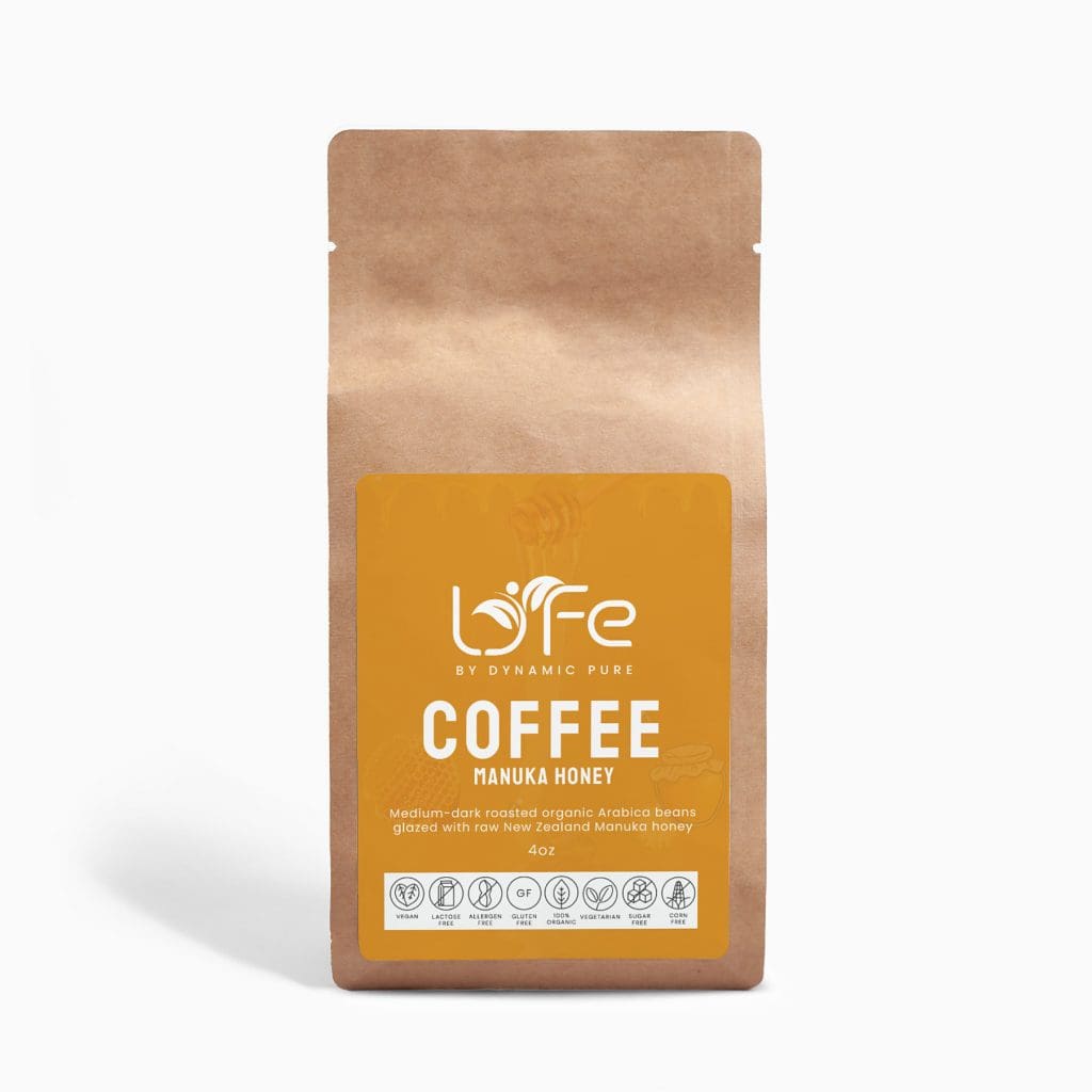 Buy Now Manuka Honey Coffee 4oz Rich Antioxidants & Flavor