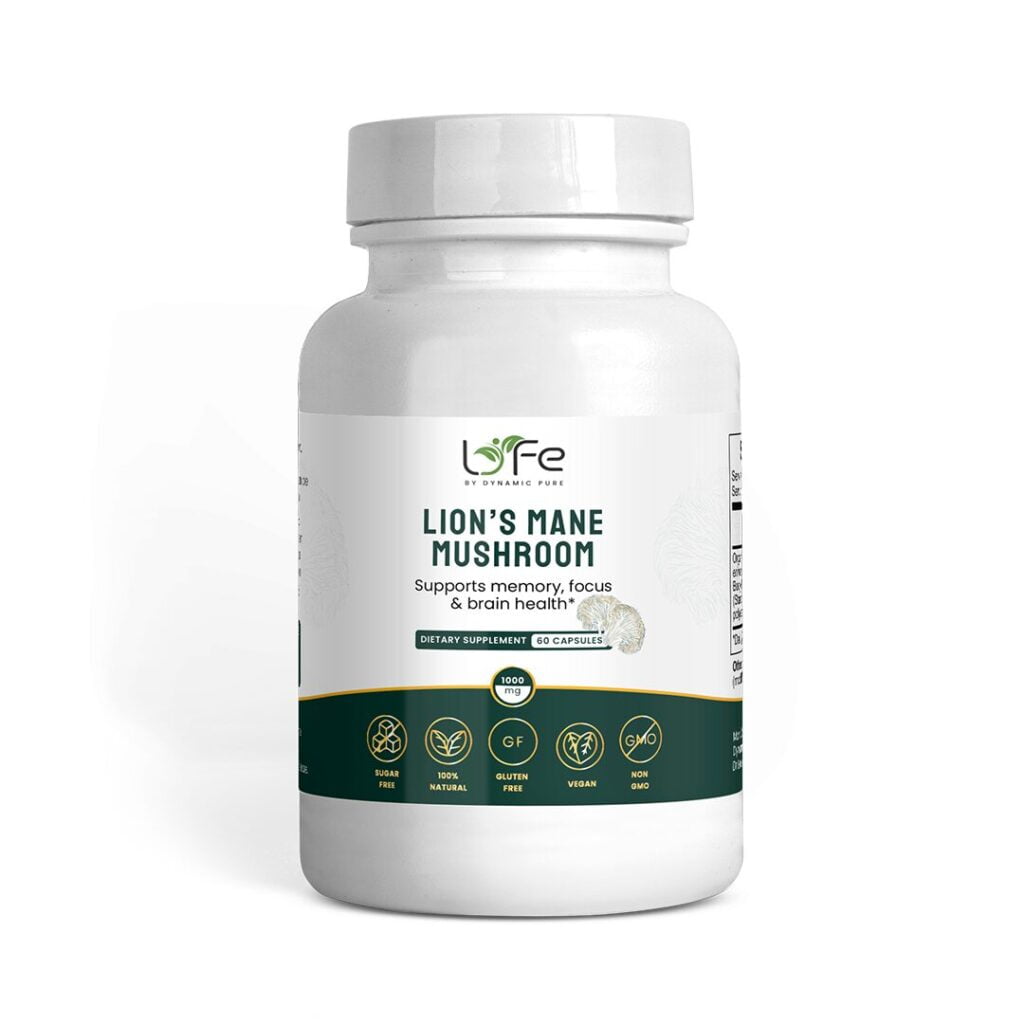 Lion’s Mane Mushroom Capsule (60 Servings)