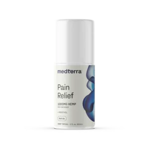 MedTerra Topical Pain Relief Roll On 1000mg Newlook Front Side