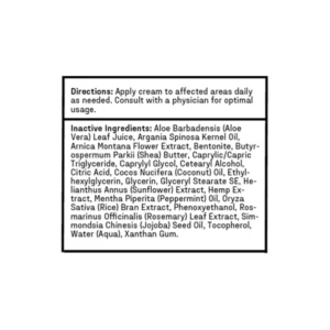 MedTerra Topical PainRelief Cream 500mg Left SFP