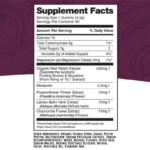 Troomy Sleep Reishi Melatonin Gummies Supplement Fact