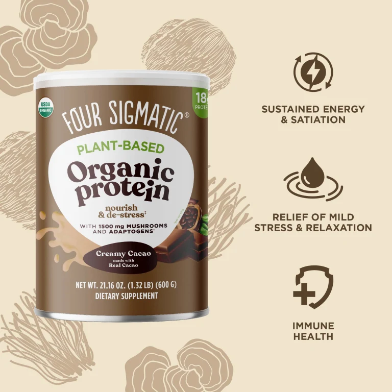 Creamy Cacao Plant based Protein Four Sigmatic