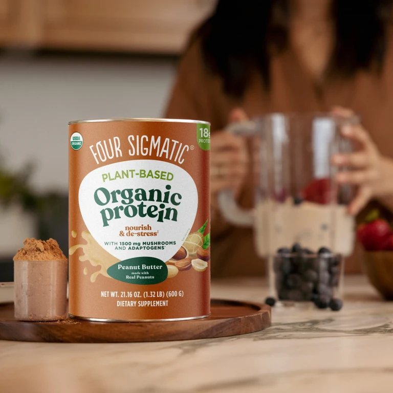 Peanut Butter Plant based Protein Four Sigmatic