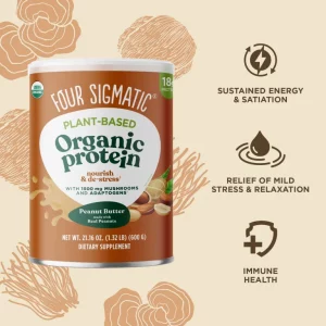 Peanut Butter Plant based Protein Four Sigmatic