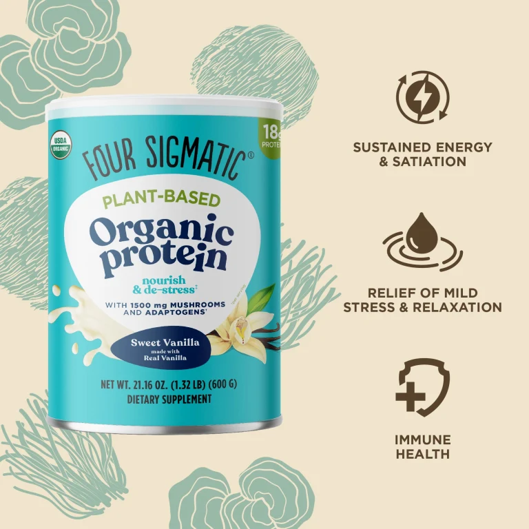 Sweet Vanilla Plant based Protein Four Sigmatic