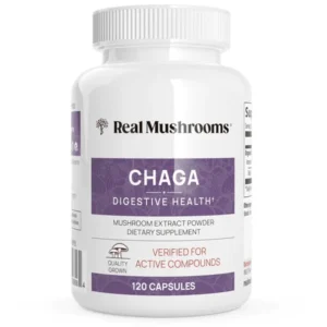 Real Mushroom Organic Chaga Extract Capsules