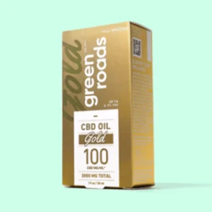 Green Roads Full Spectrum Oil Gold Packaging 30ml 3000mg