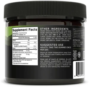 Charlottes Web Gummies For Calm Supplement Facts