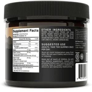 Charlottes Web Muscle Recovery Gummies Supplement Fact