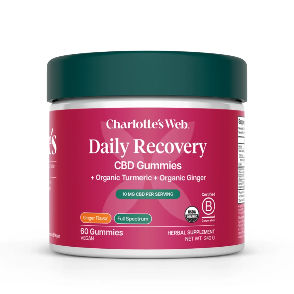 Charlottes web Daily Recovery CBD Gummies