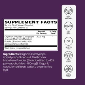 Cordyceps Mushroom Capsules