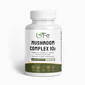 Mushroom-Complex 10 X Supplement to Support Cognitive Function