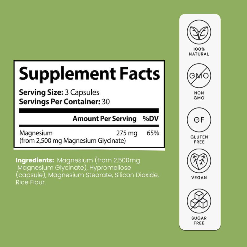 Pure Encapsulations Magnesium Glycinate Supplement