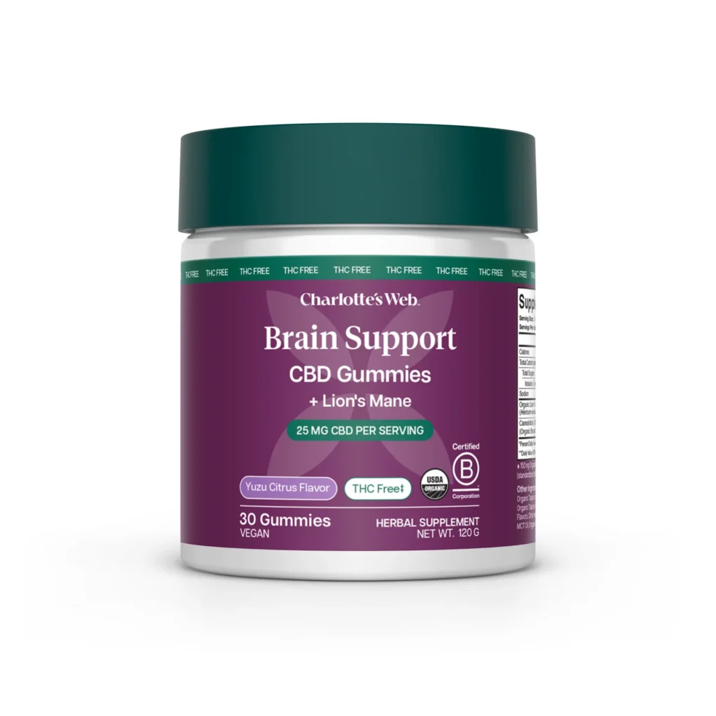 Charlottes web Brain Support CBD Gummies 30ct