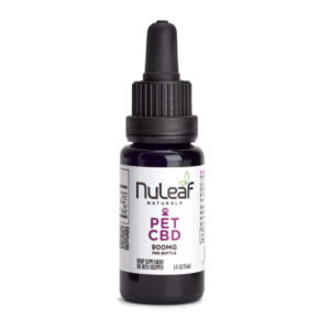 Nu Leaf Pet 900mg bottle