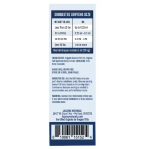 pet tincture classic 30ml back