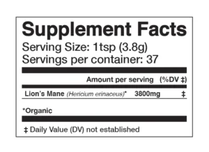 LION'S MANE | Brain Super-Tonic