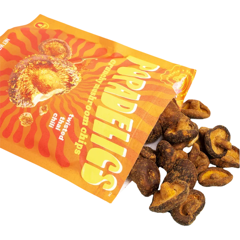 Twisted Thai Chili Shiitake Mushroom Chips (1.4 oz pouch)