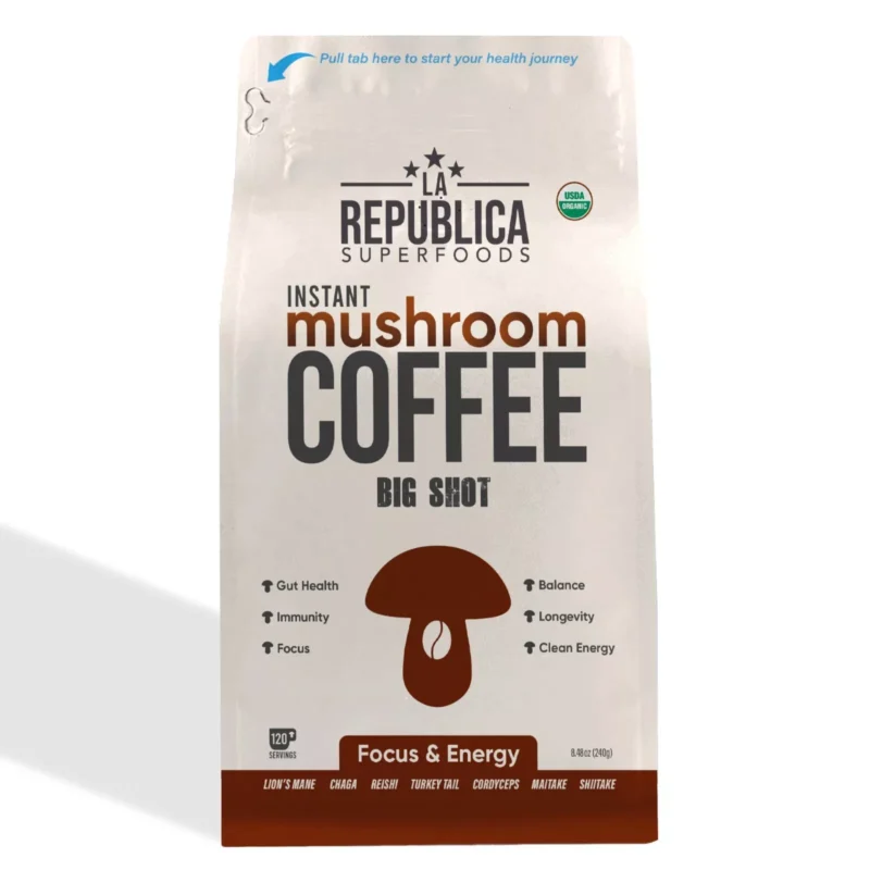 BIG SHOT INSTANT MUSHROOM COFFEE