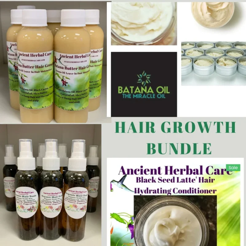 Hair Growth Bundle With Batana Oil