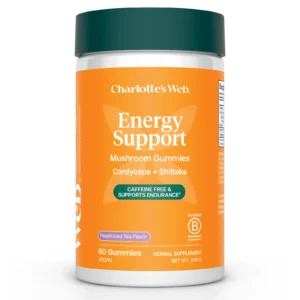 Charlottes web Energy Support Mushroom Gummies