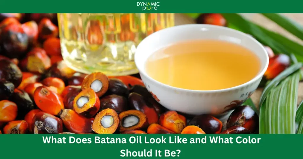 what does batana oil look like