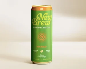 New Brew Mango Euphoric Seltzer