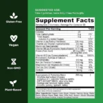 Goli Supergreens Gummies supplement facts