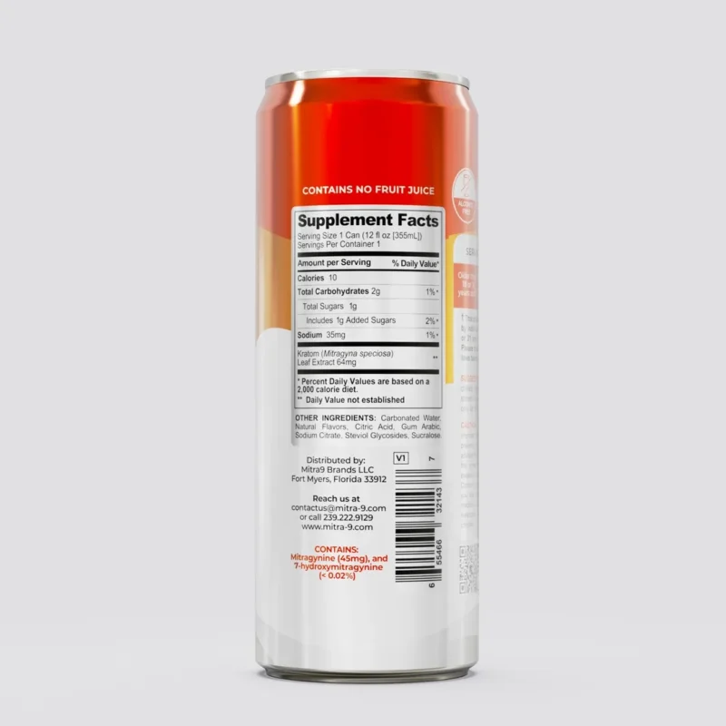 Mitra9 Tangerine nutrition facts