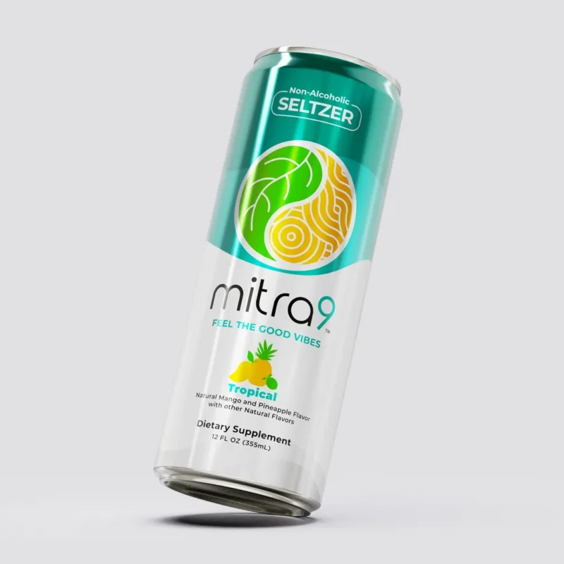 Mitra9 Tropical Botanical Sparkling Beverage