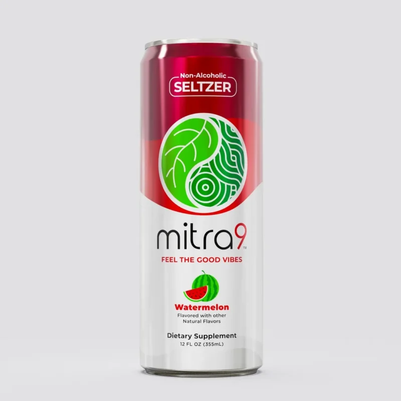 Mitra9 Watermelon Botanical Sparkling Beverage