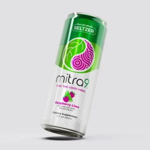 Raspberry Lime Seltzer botanical seltzer