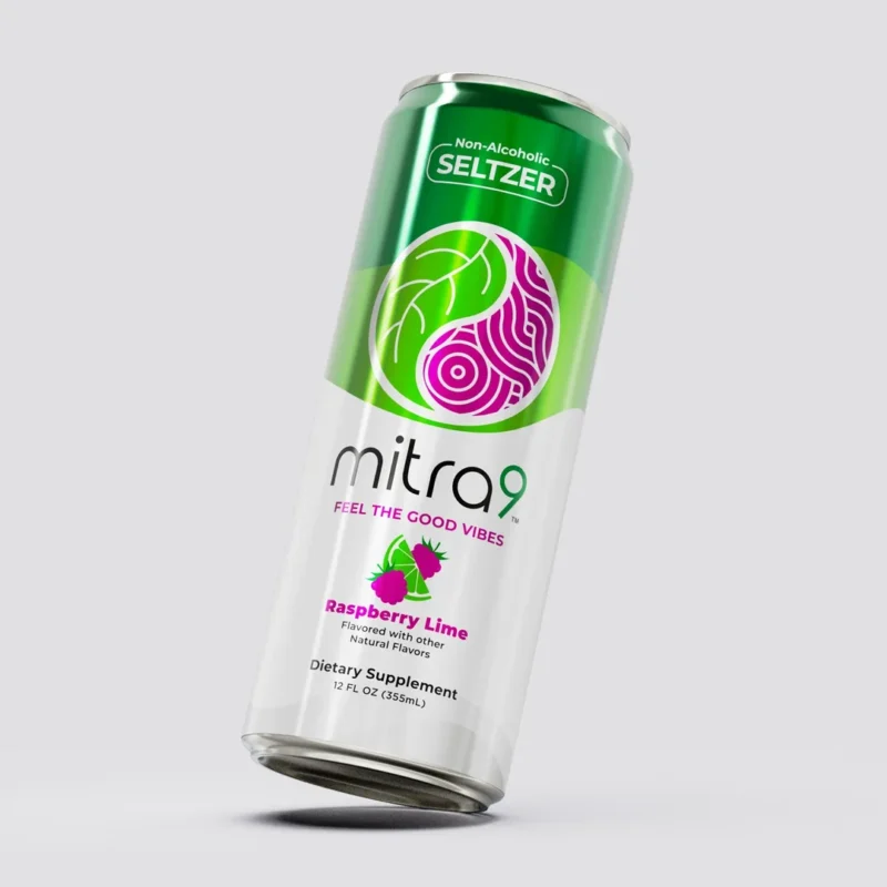 Raspberry Lime Seltzer botanical seltzer