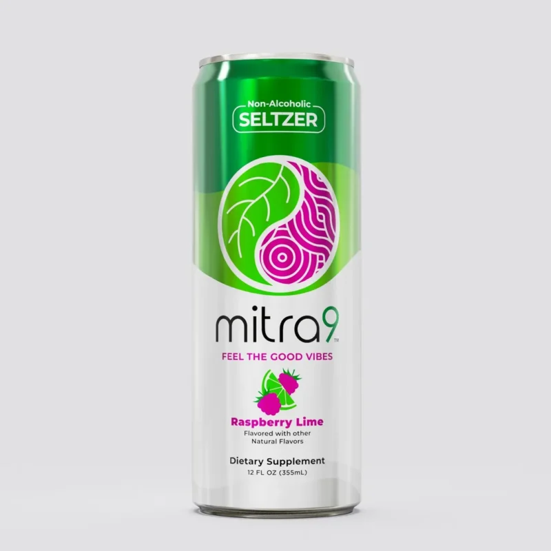 mitra9 Raspberry Lime Seltzer