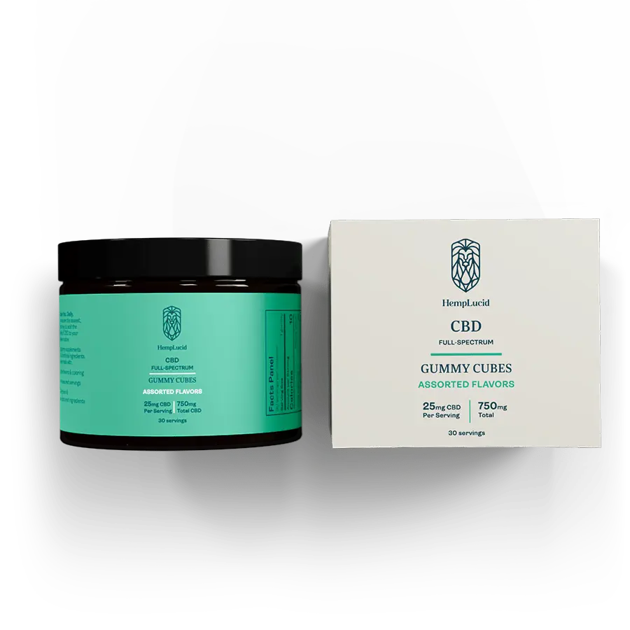 HempLucid Functional Gummy Cubes HempLucid Functional Gummy Cubes