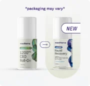 Medterra Rapid Recovery Cooling Roll-On 1200mg new packaging