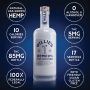 Willie's Remedy+ 5mg Low Dose 750ml Bottle