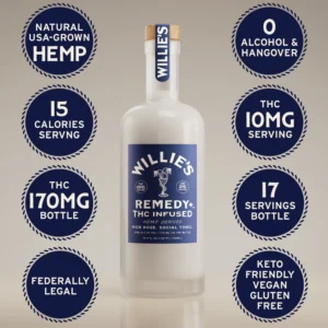 Willie's Remedy High Dose Spirit Beverage 750ml Bottle