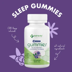 Botany Scientifics Sleep Gummies - Blackberry Passion Fruit
