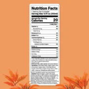milonga Cannabis Light 5mg peach ginger nutrition facts