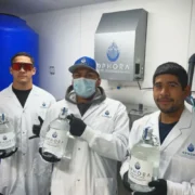 Ophora Water Half Gallon Glass Bottle lab approved