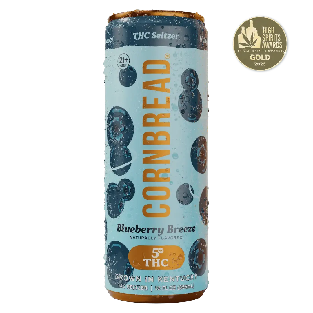 Cornbread Blueberry Breeze Seltzer 5mg