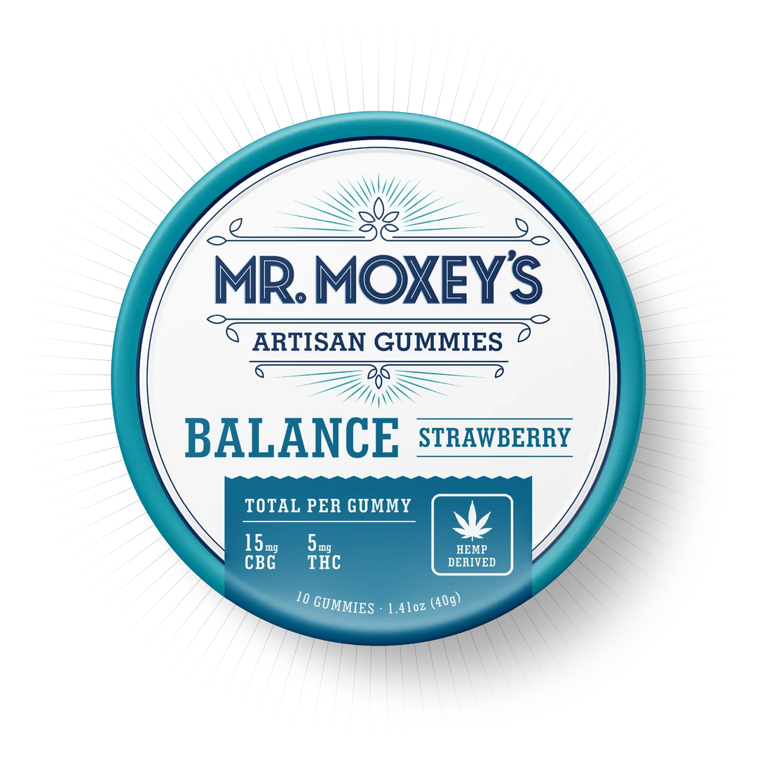 Mr.Moxey's Balance Strawberry Gummies