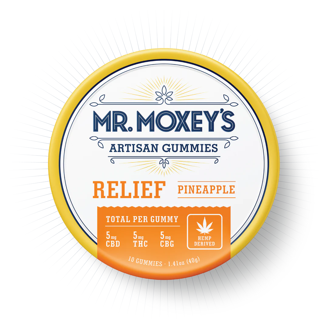 Mr.Moxey's Relief Pineapple Gummies