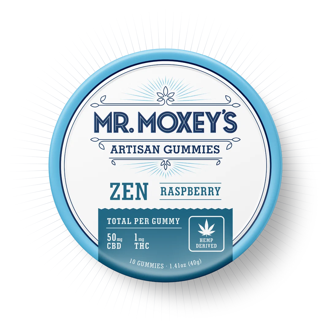 Mr.Moxey's Zen Raspberry Gummies