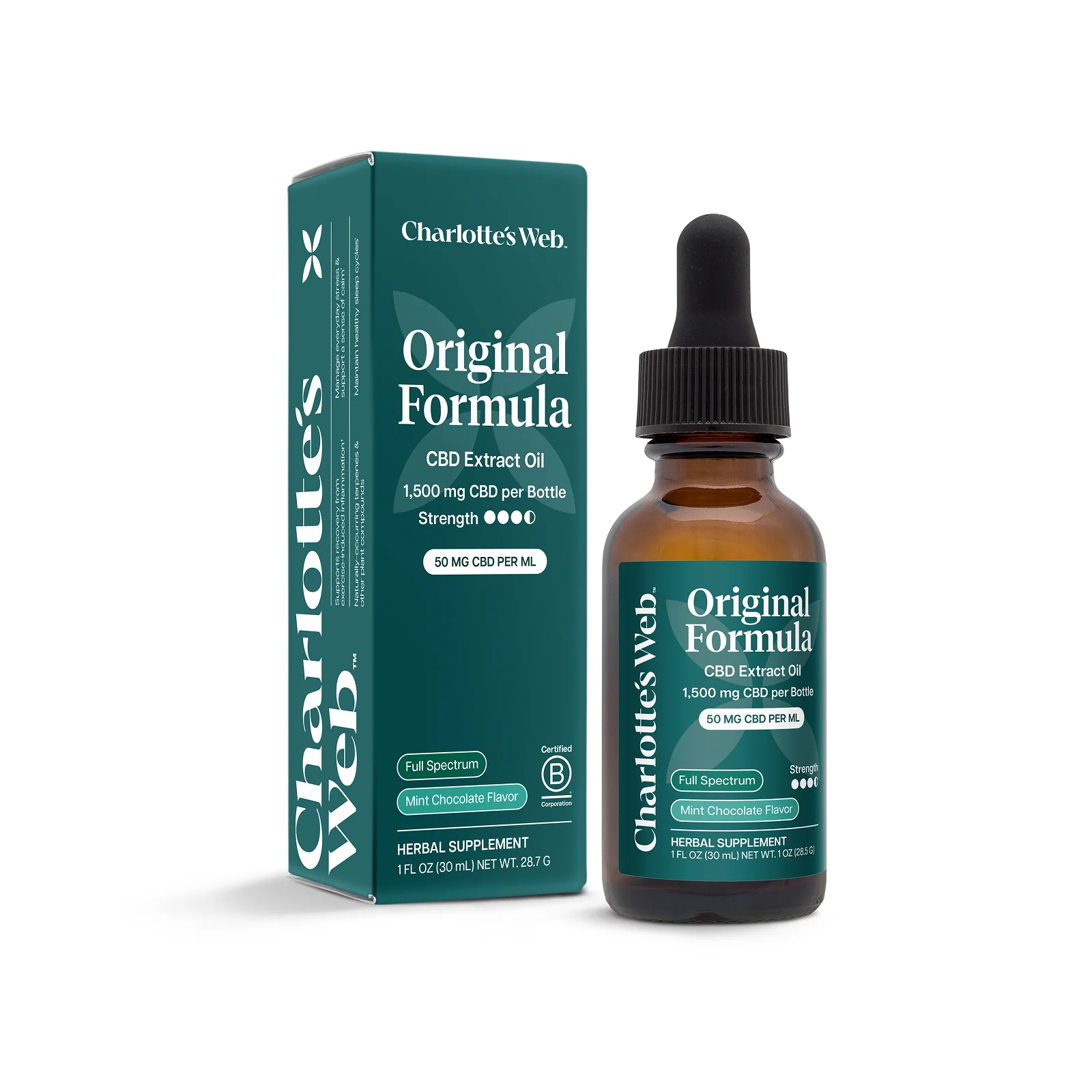 Charlotte's Web 17mg Oil | 1 Fl Oz (30 ml)